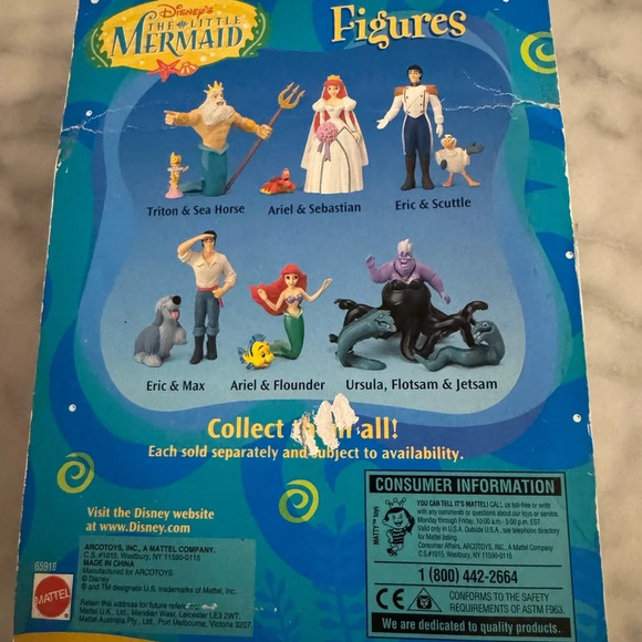 The Little Mermaid Prince Eric and Max Figurine New in Box - Picture 3 of 4